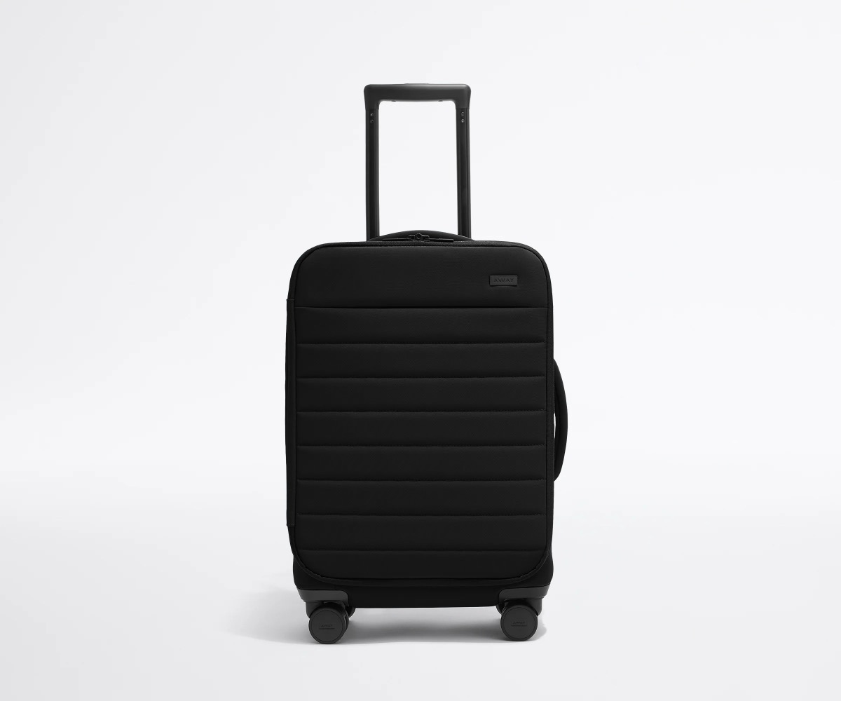 Away Softside Carry-On, carry-on suitcase, 21.9 by 15 by 9.1 inches