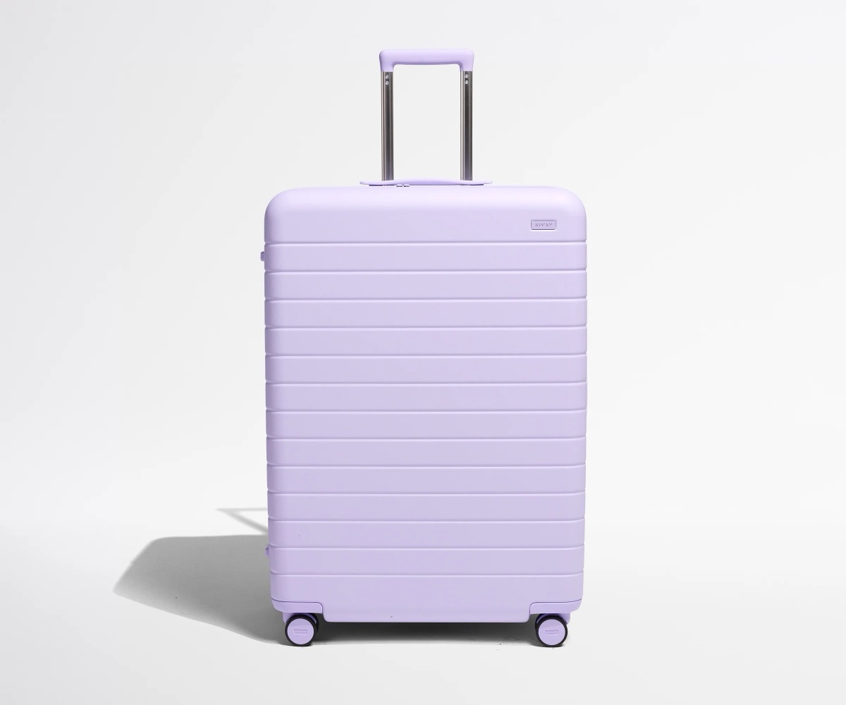 Away The Large, checked suitcase, 29 by 20.5 by 12.5 inches