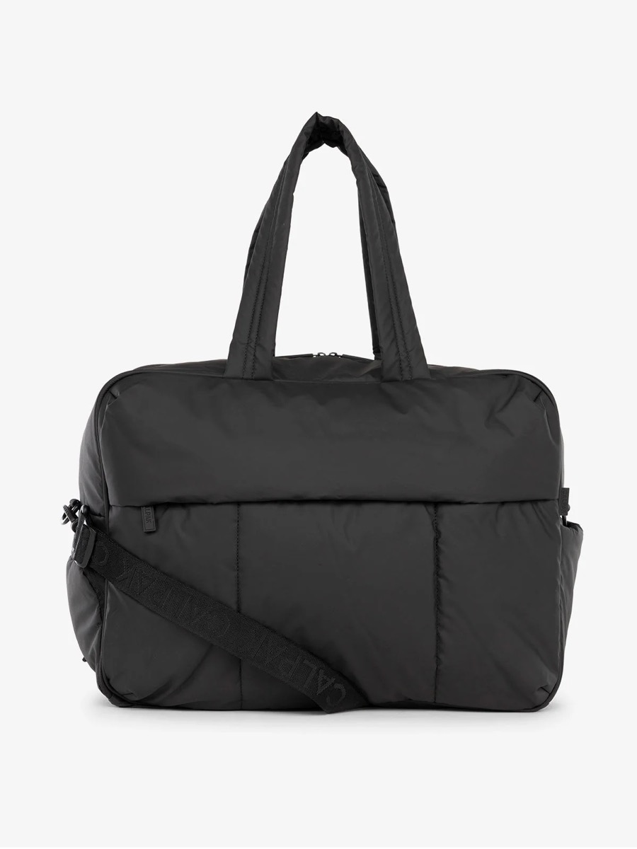 Calpak Luka Large Duffel, carry-on suitcase, 19 by 14.3 by 9.5 inches