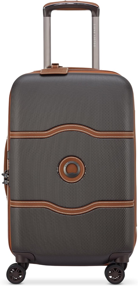 Delsey Paris Chatelet Air 2.0 Carry-On Spinner 19", carry-on suitcase, 21.75 by 13.75 by 10 inches
