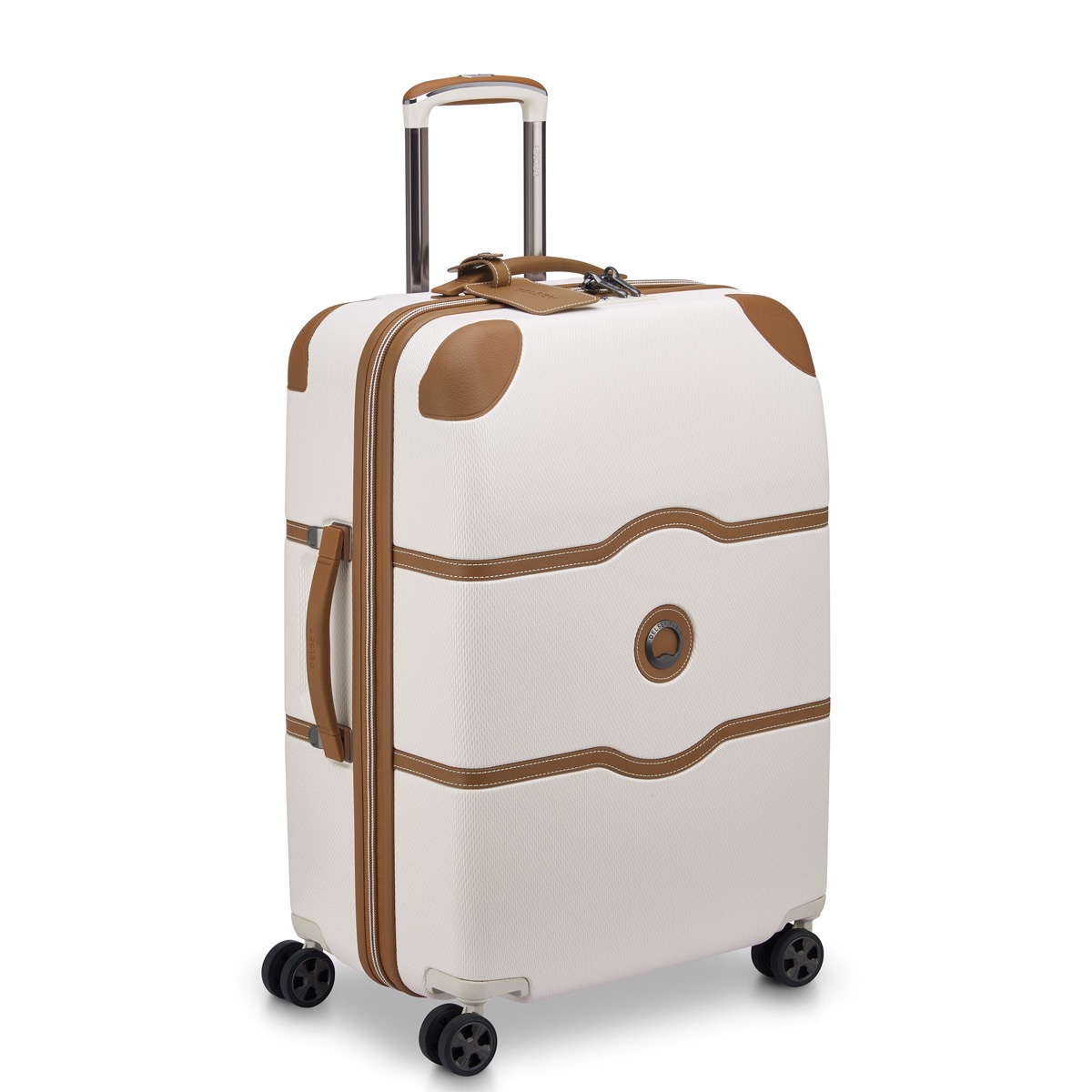 Delsey Paris Chatelet Air 2.0 Medium Spinner 24", checked suitcase, 26.25 by 17.75 by 11.25 inches