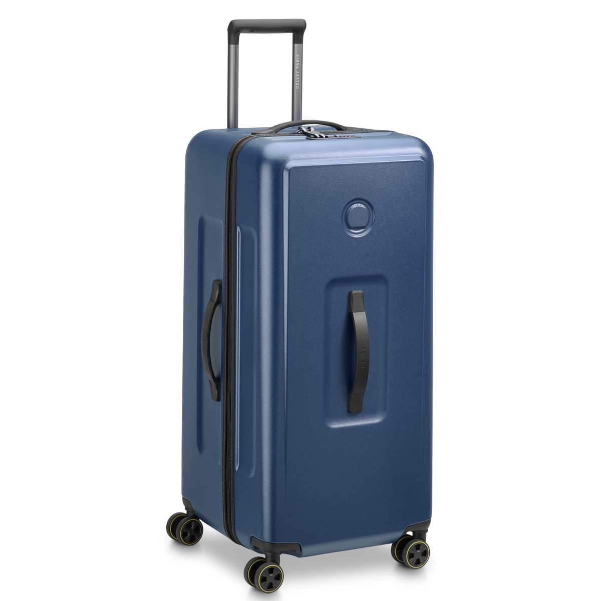 Delsey Paris Turenne 2.0 Large Trunk Spinner, checked suitcase, 31.5 by 14.75 by 14.25 inches