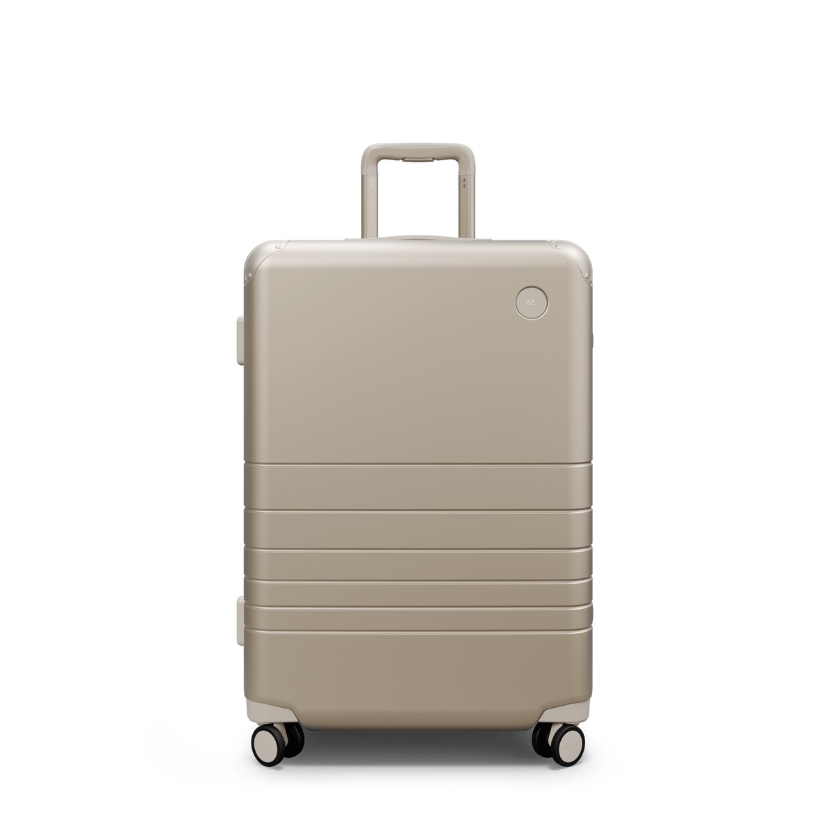 Monos Hybrid Check-In Medium, checked suitcase, 26.5 by 18.5 by 10.5 inches