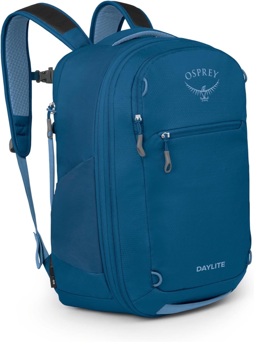 Osprey Daylite Expandable Travel Pack 26+6L, personal item bag, 17 by 13 by 6 inches