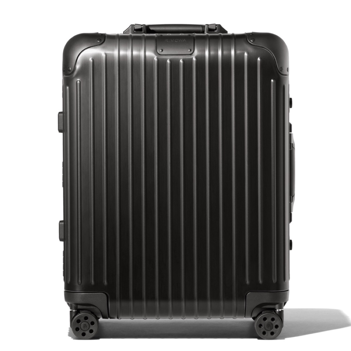 Rimowa Original Cabin Plus, carry-on suitcase, 22.1 by 17.8 by 9.9 inches