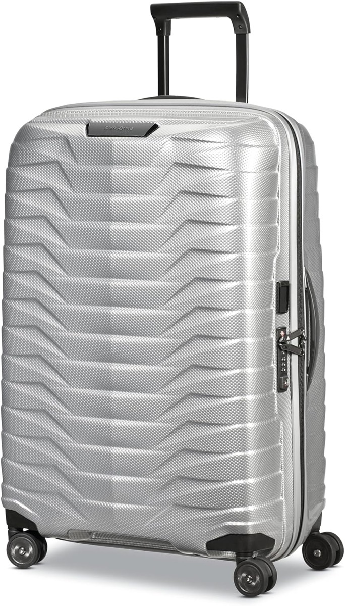 Samsonite Proxis Global Carry-On Spinner, carry-on suitcase, 22 by 14 by 9 inches