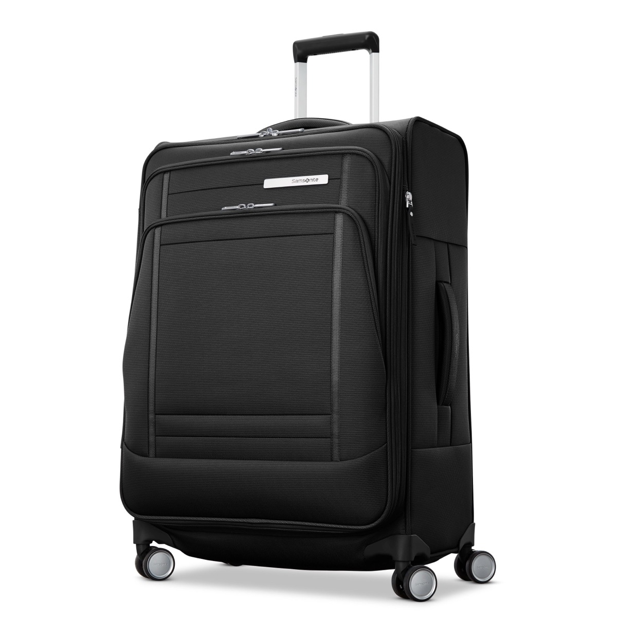 Samsonite UpLIFT Softside Medium Spinner, checked suitcase, 27.8 by 18.8 by 12 inches