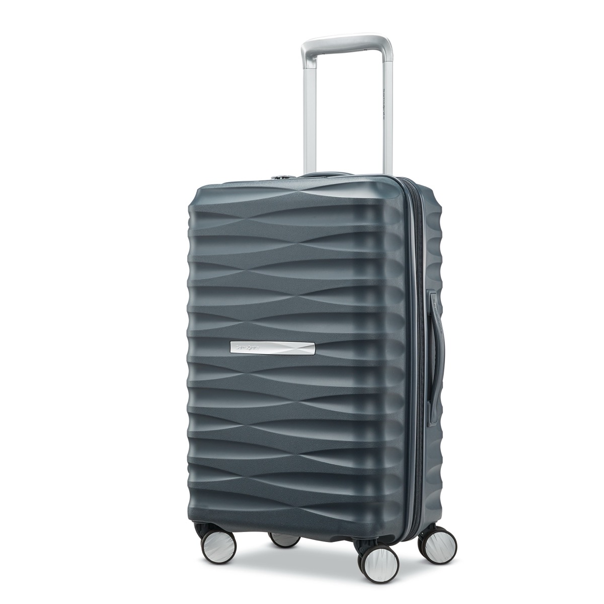Samsonite Voltage DLX Global Carry-On Spinner, carry-on suitcase, 22 by 14 by 9 inches