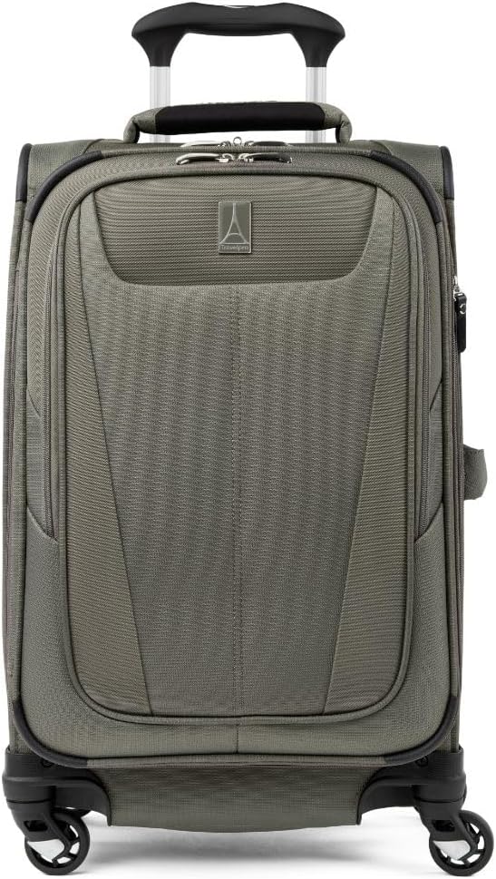 Travelpro Maxlite 5 21" Expandable Carry-On Spinner, carry-on suitcase, 23 by 14.5 by 9 inches