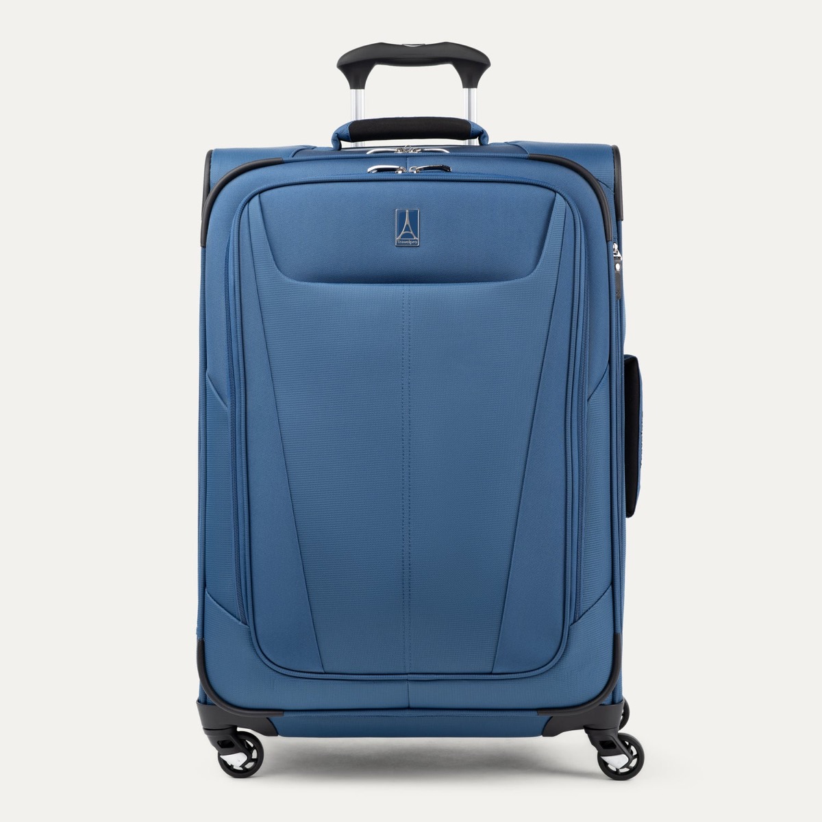 Travelpro Maxlite 5 25" Medium Check-In Expandable Spinner, checked suitcase, 27 by 18.5 by 11.5 inches