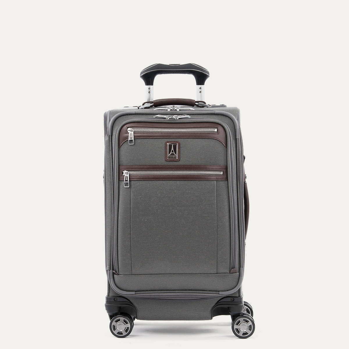 Travelpro Platinum Elite 21" Expandable Carry-On Spinner, carry-on suitcase, 23.5 by 14.5 by 9 inches