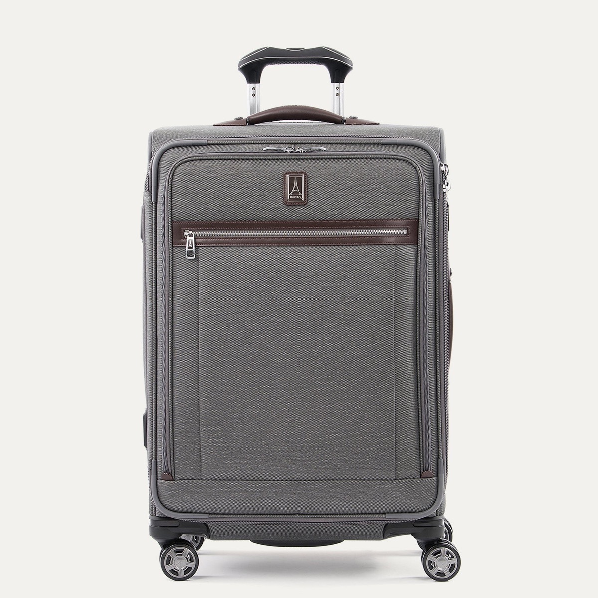 Travelpro Platinum Elite 25" Medium Check-In Expandable Spinner, checked suitcase, 28 by 18.5 by 11.75 inches